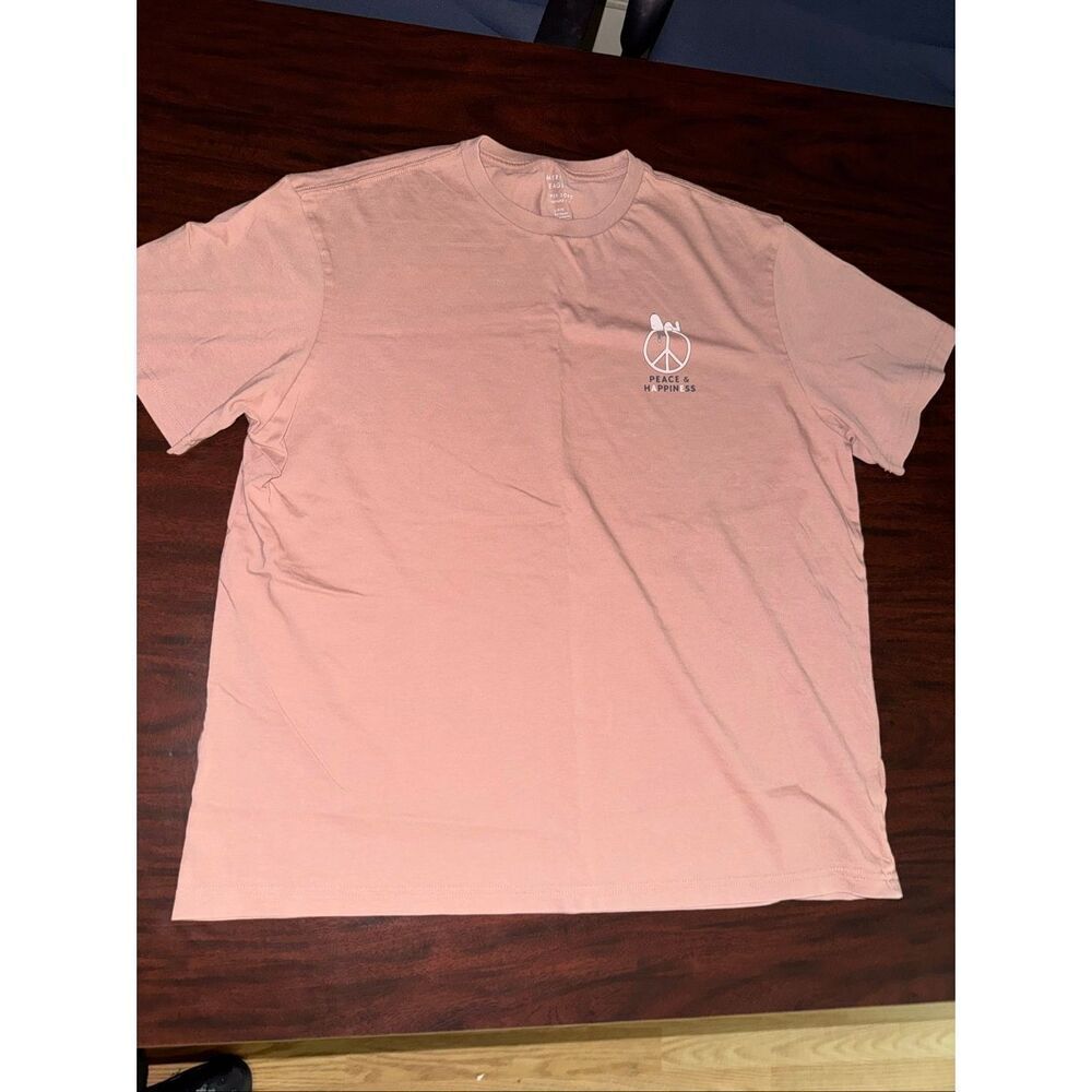 American Eagle Snoopy Super Soft Standard Fit Short Sleeve Tee Shirt Size Large